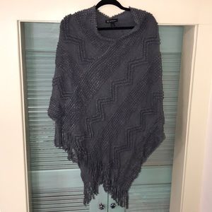 INC poncho style sweater